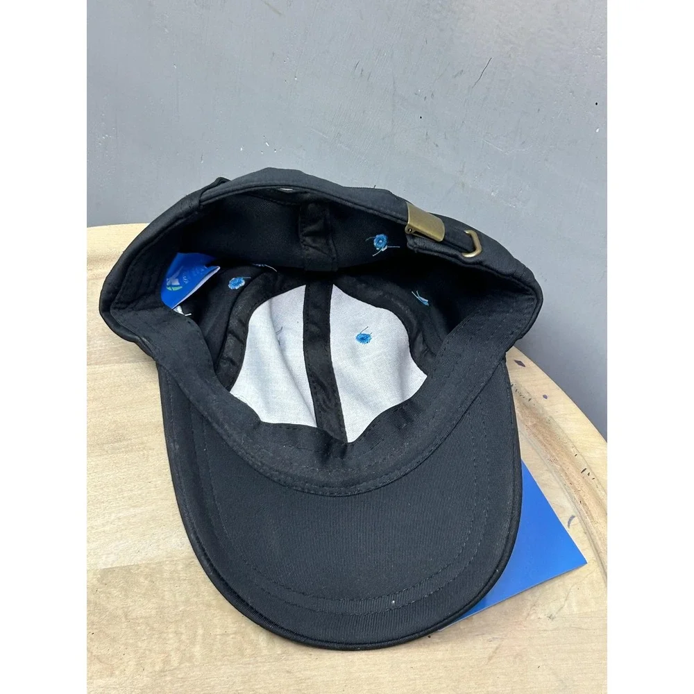 Fenwick‎ Hat Cap Strap Back Mens Black Liquid Titanium Performance Equestrian